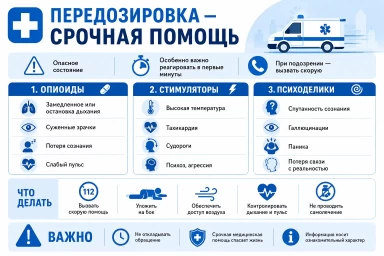 Помощь при передозировке в Кургане