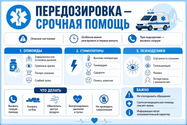 Помощь при передозировке в Кургане